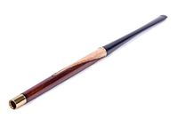Dr. Watson - 23 cm Extra Long Wooden Cigarette Holder, Vintage Series, Choice of Smooth or Carved Finish, fits Extra Slim Cigarettes (Carved)