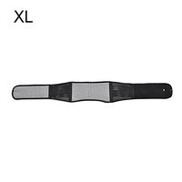 Alomejor Elastic Waist Belt, Self-Heating Waist Belt with Built-in Magnet, Adjustable Magnetic Therapy Waist Belt for Fits Men and Women(XL-Black)