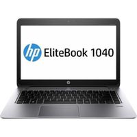 HP EliteBook Folio 1040 Gen 1 14-Inch Laptop i7-4650U 4GB-DDR3 256GB-SSD Silver Windows 7 Pro F2R72UT