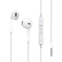 Asmyna Stereo Handsfree (645) - Wired Headsets - Retail Packaging - White