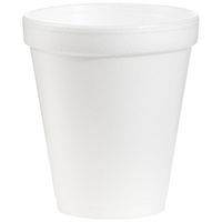 Dart DRC6J6 Styrofoam Insulated Foam Cups, 6 oz , 25 ct(Pack of 40)