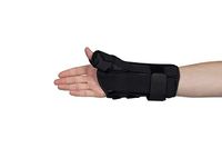 FitPro Adjustable 8" Wrist and Thumb Spica Support With Removable Insert- Right, Small, Amazon Exclusive Brand