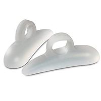 2Pcs Silicone Gel Toe Separators Straightener Bunion Protector