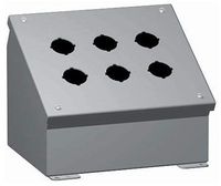 Hammond 1490MG8 N12 PB Consolet - 8 PB x 22.5mm - Steel/Gray