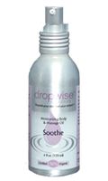 Dropwise Essentials Certified Organic Body & Massage Oil - Soothe Aromatherapy Blend