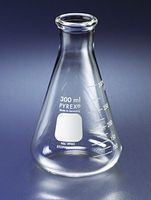Flask, ERLENMEYER NARROW MOUTH ~ PYREX GLASS 2L