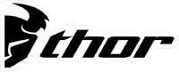 THOR MOTOR CROSS LOGO VINYL STICKERS SYMBOL 6" DECORATIVE DIE CUT DECAL FOR CARS TABLETS LAPTOPS SKATEBOARD - WHITE