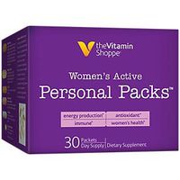 Women's Active Multivitamin Personal Pack Women's Health, Antioxidant (30 Single Serving Packets) by the Vitamin Shoppe