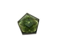Moldavite Rare Star of David Cut Shape Polished Specimen 01