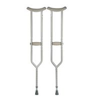 Bariatric Underarm Crutch, Bariatric Adult Crutches, Bariatric Crutches, 500 lb. Capacity, Adjustable User Height 5'2" to 5'10", Steel