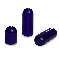 CapsulCN. Empty Gel Caps Empty Gelatin Capsules, 10,000pcs, Size 5, Colored, Separated, Halal and Kosher Caps Certified (Indigo)