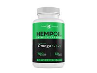 Hemp Oil Capsule Pills - 40,000 MG of Pure Hemp Extract - Pain, Stress & Anxiety Relief - Natural Sleep & Mood Support - Made in The USA - Extra Strength, Maximum Value - Rich in Omega 3, 6, 9