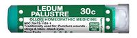 Ollois Organic Lactose-Free Organic Homeopathic Medicines, Ledum Palustre 30C Pellets, 80 Count for Puncture Wounds, Stings & Bites