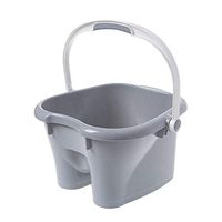 LEIGE Collapsible Footbath with Heat | Vibration Massage, ACU-Node Surface, Heat Maintenance | Improves Circulation, Soothe Tired Muscles, (Color : A)