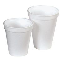 Styrofoam Hot/Cold Drink Cups, 16 Ounce, 25/Bag, 20 Bags/Carton, 500/Carton WCPC1618