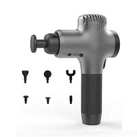 Qbylyf Massage Stick Quiet Professional Percussion Massage Gun Handheld Muscle Massage Gun Deep Tissue Massager – Personal Percussion Massage Gun – Portable Massage Device with 6 Massage Heads Scar