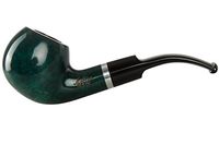 Molina Barasso Green 106 Tobacco Pipe - Bent Apple