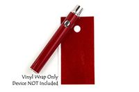 510 Threaded Battery Pen Vape Skin Wrap Decal Vinyl Sticker Red Glitter