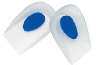 Impacto VI4770M Blue Dot Heel Cup, White