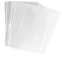 50pcs Clear Plastic Bags Flat Cello/Cellophane Bag for Treat Cookies Candies Snacks Bakery Food Storage Gift Wrapping (11"x 17"/ 30x45cm)
