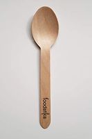 Foodstiks - Premium Compostable Wooden Spoons - 100% Natural, Eco-Friendly and Disposable Spoons for Birthday Parties | Perfect for Soup and Desert | Bulk of 1,000 Piece