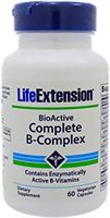 Life Extension Complete B-Complex Vegetarian Capsules, 60 Count