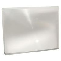 2X Full Page Unframed Magnifier Firm Fresnel by MAGNIFYING AIDS