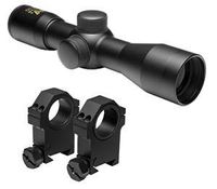 M1SURPLUS Optics Kit for Paintball Markers Includes 4x30 Compact Scope + Ring Mount Fits Tippmann X7 Phenom Spyder MR2 MR3 MR4 US Army Alpha Project Salvo BT TM15 Elite Omega Markers