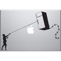 Banksy Fridge Macbook Vinyl Sticker Laptop Skin