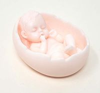 Handmade Glycerin Soap Bar"Baby Girl" Fresh All Natural Pure Baby Shower Gift