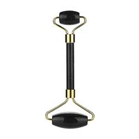 💗 Orcbee 💗 _Natural Jade Guasha Facial Massage Jade Roller Face Body Massager Beauty Tool (E)