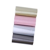 WEI MOLO Trash Bags,4 Rolls 120PC Trash Bags Durable Disposable Plastic Household Kitchen Garbage Bag