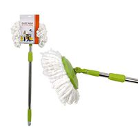 Dust Mop for Cleaning, Microfiber Head | 52.5-inch Mop for Dusting, with Extendable Long Telescopic Handle