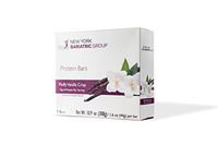 New York Bariatric Group Fluffy Vanilla Crisp Protein Bar - Low Carb - Low Calorie - 15g of Protein - Gluten Free