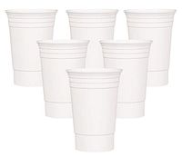 The Cup 16oz Reusable Cup (white, 6)