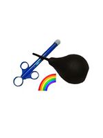 The Bottoming Starter Kit- Lubricant Launcher, Unisex Douche