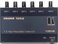 Kramer Electronics 105VB 1:5 BNC Composite Video Distribution Amplifier