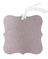 96pack Novelty Frame Silver Glitter Christmas Wedding Holiday Birthday Party Favor Gift Decoration Labeling Note Tags