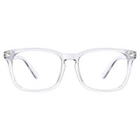 TIJN Vintage Square Progressive Multifocus Reading Glasses Anti Blue Light For Women Men Nerd Eyeglasses Readers