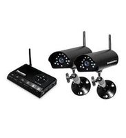 SECURITYMAN - Two Wireless Outdoor/Indoor Cameras/SD