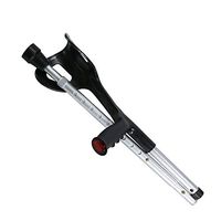 Elbow Collapsible Cane, Aluminum Foldable Non-Slip Travel Walker Arm Type Crutches Fracture for Seniors, Disabled Postoperative Rehabilitation