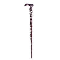 Freedom Personalized Carving Wooden Cane, Birthday Gift/Walking for The Elderly/Stable and Durable/Non-Slip/9322cm