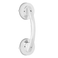 Zerodis Anti-Slip Handrail Grab Tub Door Handle Bathroom Shower Bar with Super Strong Suction Cup