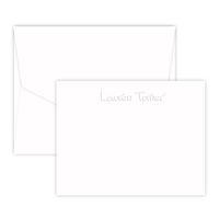Personalized Paper Sculpture Card (White)