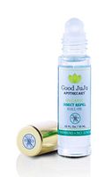 Good JuJu Apothecary All Natural Bug Repel Roll On Oil. Plant Based Organic Insect and Mosquito Repellent with Essential Oils of: Citronella, Lemon Eucalyptus and Lemongrass. No Deet. Safe for Kids.