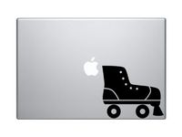 Sport Footwear #3 - Classic Roller Skates Silhouette - 5" Black Vinyl Decal Sticker Car Macbook Laptop
