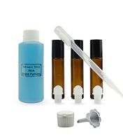 Grand Parfums Perfume Oil Set- Eros for Men Type by V'ersace Oil Set With Roller Bottles and Tools to Fill the Bottles