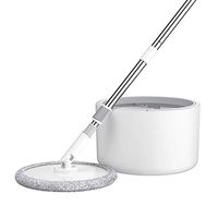 FACAI Microfibre Mop and Bucket Set Washable Microfiber Mop Pad 360 Degree Spinning Mop Bucket Home Cleane Super Absorbent Self Cleaning Lazy Mop