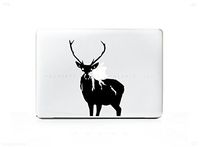Deer Buck Hunting Antlers Sticker Decal For MacBook Pro, PC, Laptop, Window, Car, or Wall