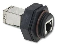 TE CONNECTIVITY 1546413-3 RJ45 CONN, PASS-THROUGH JACK, 8WAY, BULKHEAD